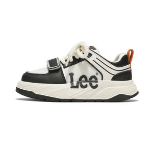 Детские кроссовки для скейтбординга с низким верхом, устойчивые к истиранию и отскоку, противоскользящие, с защитой от ударов Lee, черный