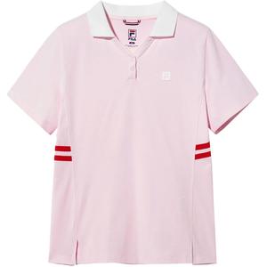 FILA Женская поло светло-розового цвета