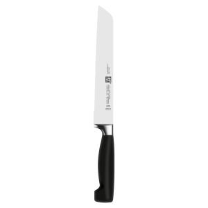 Нож для хлеба ZWILLING Four Star длиной 8 дюймов, Stainless Steel-8-Inch