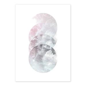 Фреска Komar Tessera Calidum цвет weiß/lilla/pink