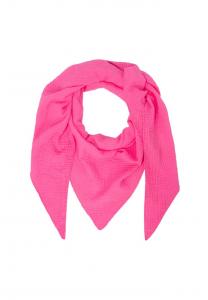 Треугольный шарф Луиза муслиновый треугольник из муслина 100% хлопок легкий и мягкий много цветов Seasons Of April, розовый