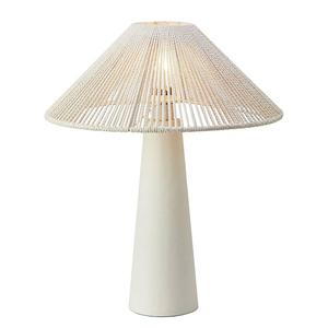 Настольная лампа Markslöjd Favoro, хлопок - белый