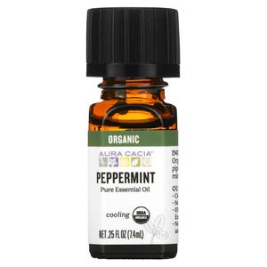 Масло Aura Cacia Pure Essential Oil Organic Peppermint, 7,4 мл