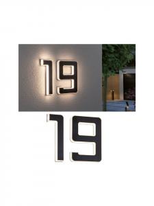 Комплект солнечных светодиодных светильников для номера дома Paulmann