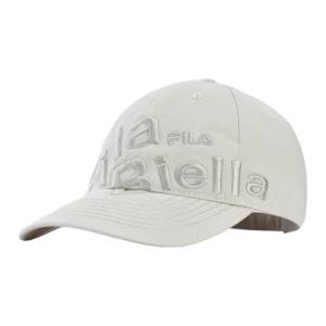 FILA Хлопковая бейсболка унисекс розово-серая, Hu Pink Gray