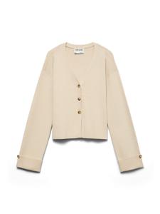 VERO MODA Кардиган 'AWHanna' вязаный, цвет экрю