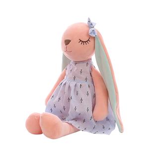 Плюшевая кукла An Bunny Dolls высотой 35см/45см/55см/65см OLOEY, серый