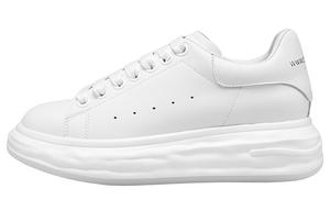 Стильные кроссовки для скейтбординга унисекс с низким верхом белого цвета C°Banner