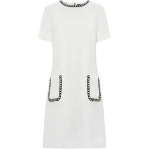 KARL LAGERFELD / Karl Lagerfeld Jeans Платье с короткими рукавами KARL LAGERFELD женское белое