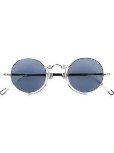 Солнцезащитные очки в круглой оправе Matsuda, синий