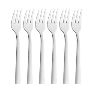 Набор вилок для торта из нержавеющей стали 18/10, 6 шт 16 см Zwilling, серебро