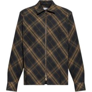 Проверенная рубашка-оверсайз Burberry, коричневый