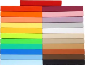 Простыня на резинке 90x200 - 100x100 см, 100% хлопок, цвет: солнечно-желтый Gerald Wittmann