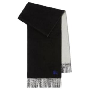 Реверсивный кашемировый шарф Burberry, черный