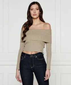 Свитер Нины Slim fit Guess Jeans, бежевый