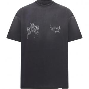 Футболка с круглым вырезом для собак породы тхороубред REPRESENT, черный