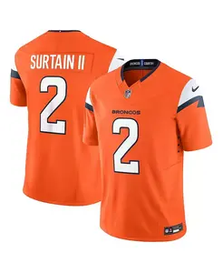 Футболка Nike Patrick Surtain II Denver Broncos Vapor F.U.S.E. Limited для мужчин Fanatics, белый