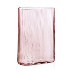 Короткая ваза Nude Glass Mist, Dusty Rose, розовый