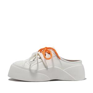 BELLALILY Женские закрытые тапочки белые, цвет White