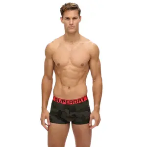 Боксеры 2 шт Superdry M3110461A boxers 2 units, черный