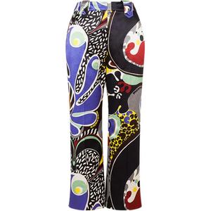 MOSCHINO Женские повседневные брюки черного цвета