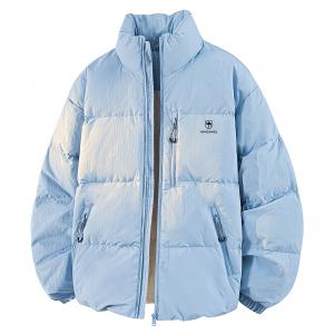 Пуховик Unisex Stand Collar Thickened VanCamel, синий