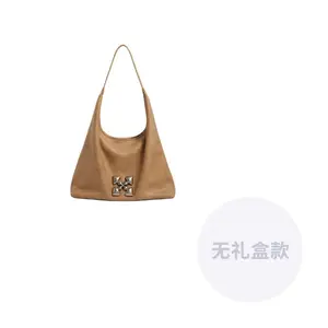 JACD Женская поясная сумка через плечо средняя большая коричневая желтая/чайка серая/джинсовая серая золотая, Brown Yellow