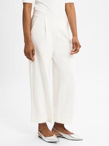 Обычные брюки со складками спереди Cambio Arina, белый