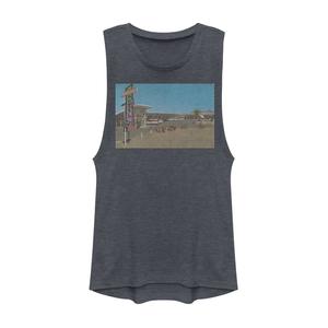 Футболка для юниоров Retro Desert Motel с мускулистой фотографией