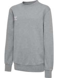 Детская толстовка "Hmlgo 2.0 Sweatshirt Kids" серого цвета Hummel
