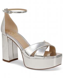 Женские сандалии на платформе Jullian Sam Edelman, Soft Silver