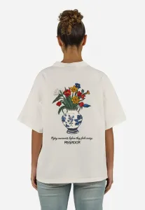 Футболка с принтом modra большого размера Pegador, Washed Warm White