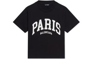 Футболка детская Balenciaga Paris, черный