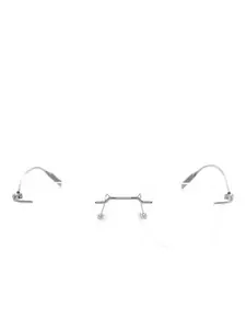 Очки в безободковой оправе Montblanc, черный