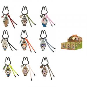 Лабубу коллекция эльфийский домик брелок-подвеска мистери бокс одиночный слепой бокс/полный набор 9 шт POP MART