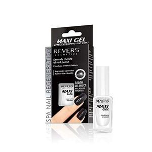 Maxi Gel Effect Уплотняющее верхнее покрытие - Продитель срока службы лака и кондиционер, 10 мл, Revers