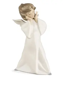 Фигурка "Маленький ангел" (9x4 см) Lladró, белый