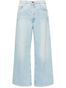 FRAME джинсы Le Low Babby с низкой посадкой и широкими штанинами, синий