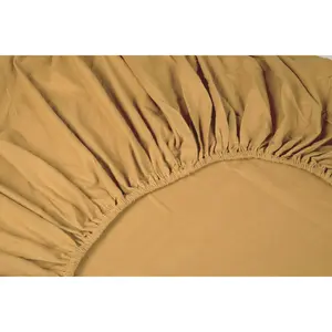 Простыня кайори «Сёва», 100% хлопковая фланель Kayori, цвет goldfarben