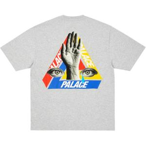 Футболка JCC+Collaboration SS25 Unisex PALACE, серый