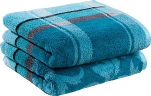 Полотенце для душа Erwin Müller 2er-Pack 117440, 70x1x140 см цвет petrol