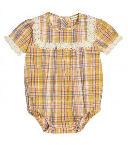 Боди Baby Andrea из хлопковой смеси в клетку The New Society, Multicolor Check