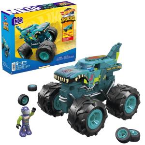 Hot Wheels, Monster Trucks Mega Wrex, Mega Construx Klocki, 187 шт. Mattel