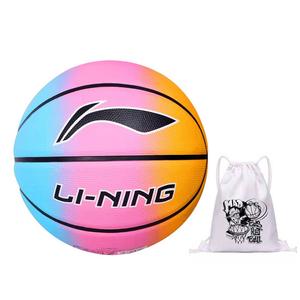 Баскетбольный мяч из вспененной резины размер 7 размер 5 для соревнований унисекс china LINING, basketball+slam dunk белый double-shoulder storage bag