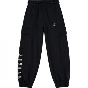 Детские вязаные спортивные штаны Jordan, черный