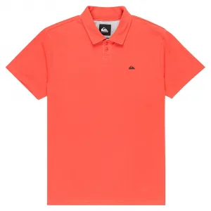 Поло с коротким рукавом Quiksilver MW Pique, красный