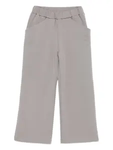 Брюки с тисненым логотипом Douuod Kids, серый