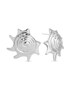 Крупные серьги Sorrento Ettika, silver