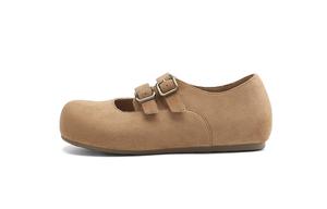 HLA Женские туфли Мэри Джейн бежево-абрикосового верблюжьего оттенка, цвет Camel