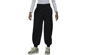 Женские трикотажные спортивные штаны Jordan, цвет Black